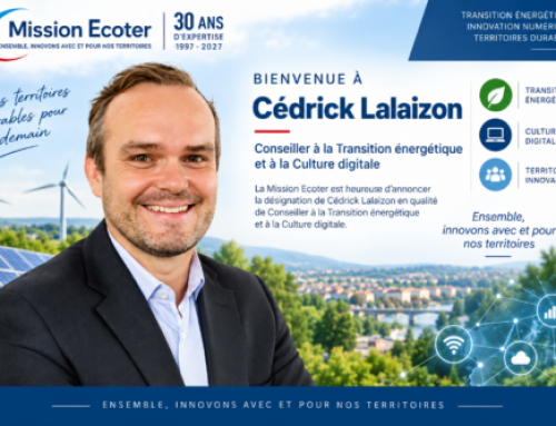 Cédrick LALAIZON rejoint la Mission Ecoter comme Conseiller à la Transition énergétique et à la Culture digitale